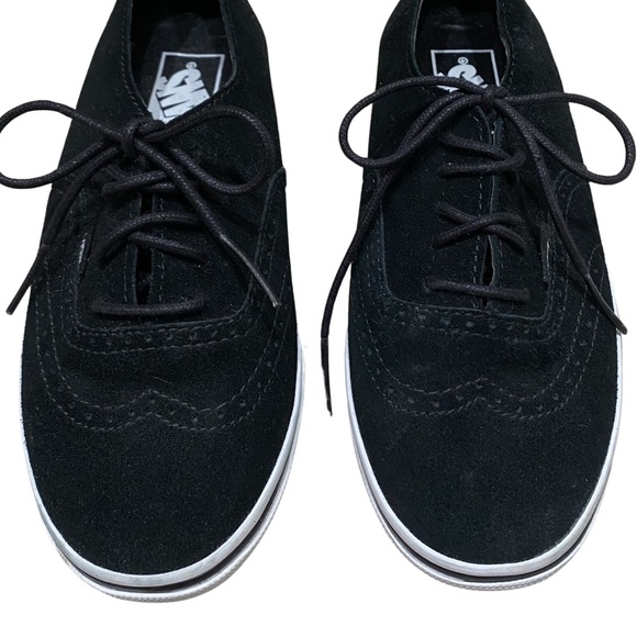 VANS LO-PRO SUEDE OXFORD SHOE - Picture 2 of 4